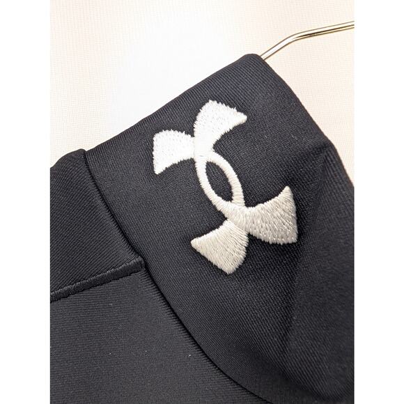 NWT Under Armour Men's ColdGear OG Mock Long Sleeve in Black sz XL - Picture 4 of 8